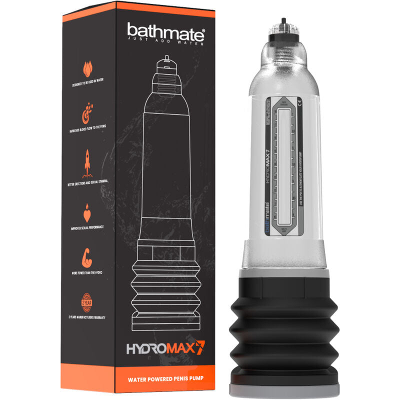 Pompa per Laumento del pene Hydromax 7 trasparente di Bathmate, immagine 2