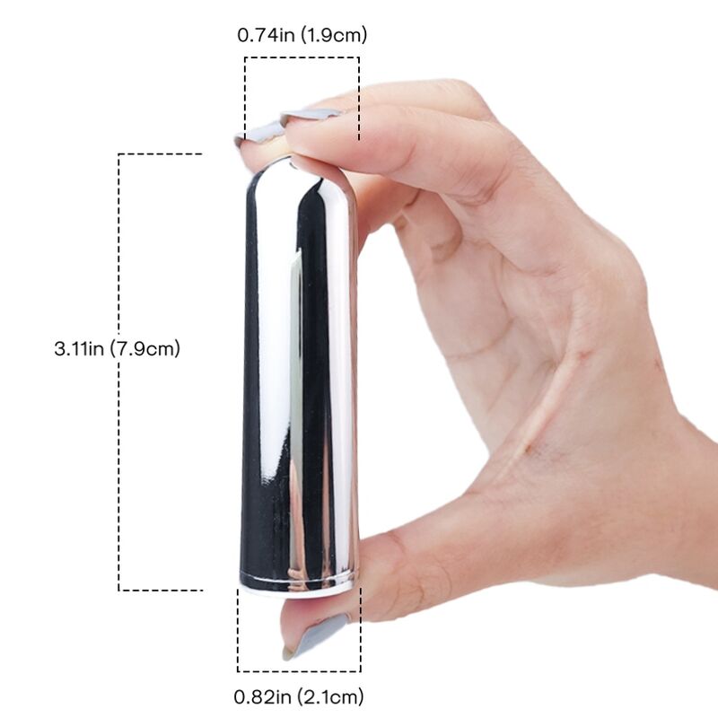 Vibratore bullet nero 2.1 cm x 7.9 cm di Armony
