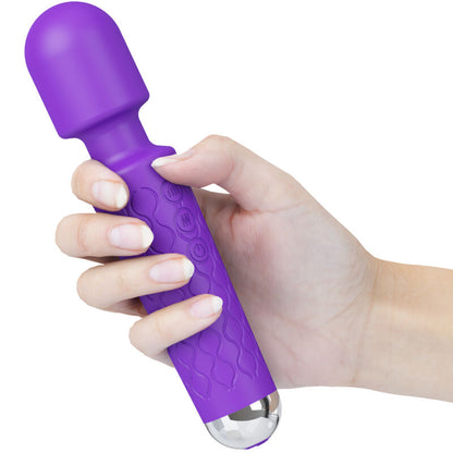 Massaggiatore e vibratore viola di Armony