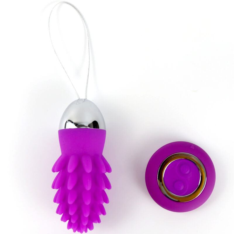 Uovo vibrante Telecomando Octopus Cactus viola di Armony, immagine 2