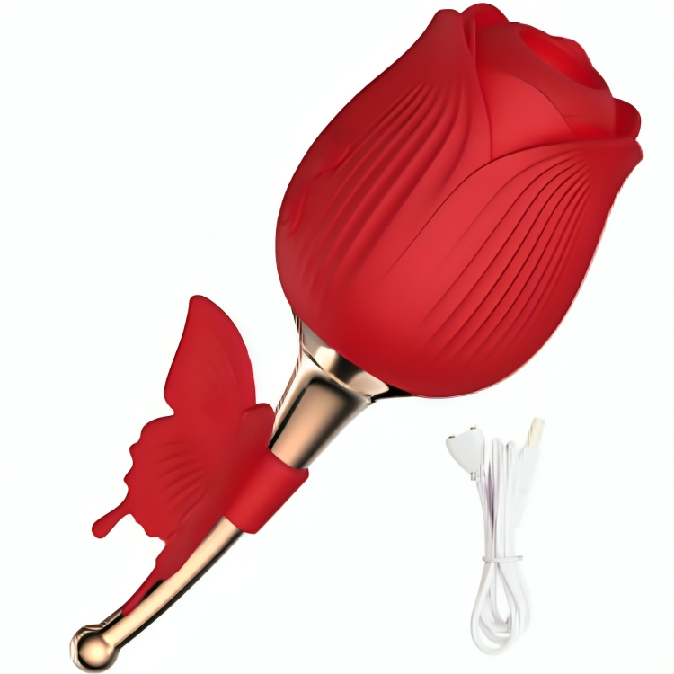 Succhia clitoride farfalla fiore rosso di Armony