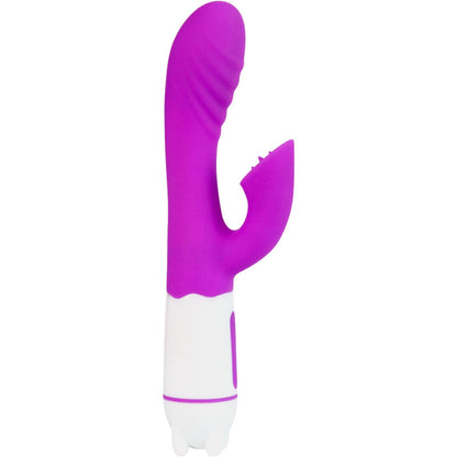 Vibratore e stimolatore happy con lingua ricaricabile viola di Armony, immagine 5