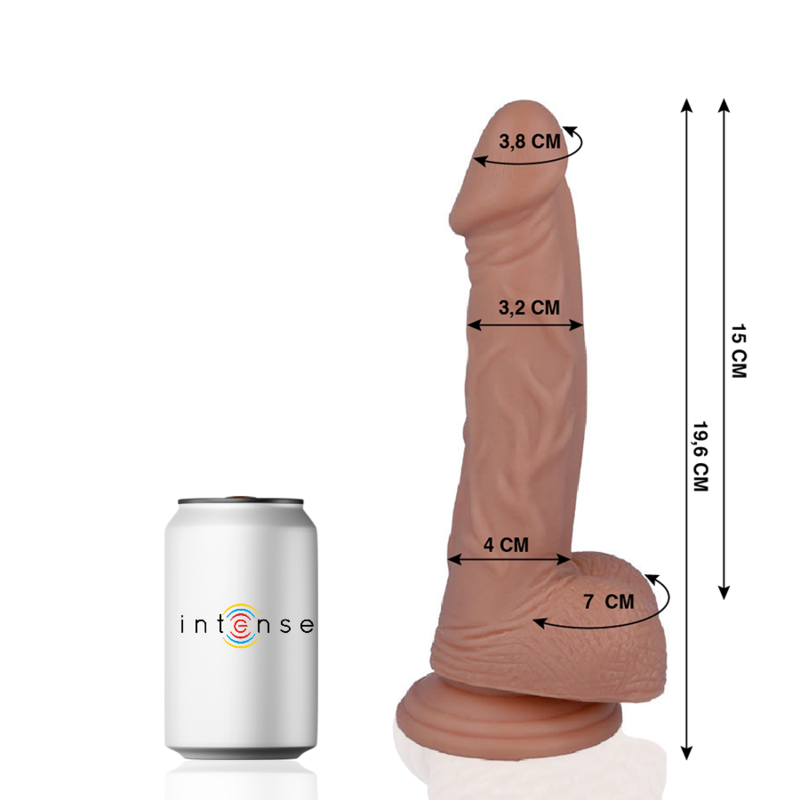 Dildo 16 realistico 19.6 cm Ø 3.2 cm di Mr Intense