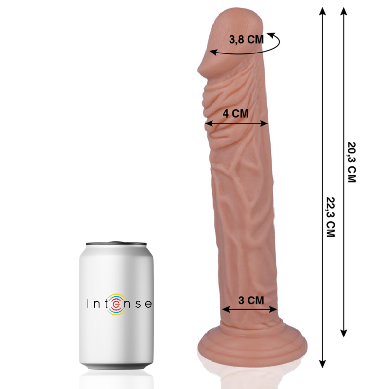 Dildo 27 realistico 22.3 cm Ø 4 cm di Mr Intense