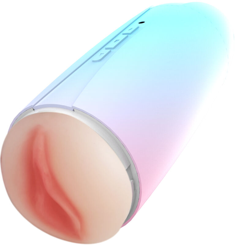 Masturbatore vibratore doppio Rainbow per vagina e bocca di Armony