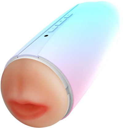 Masturbatore vibratore doppio Rainbow per vagina e bocca di Armony, immagine 2