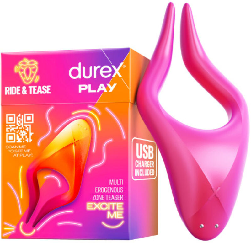 Vibratore giocattolo Multistimolatore Ride & Tease di Durex