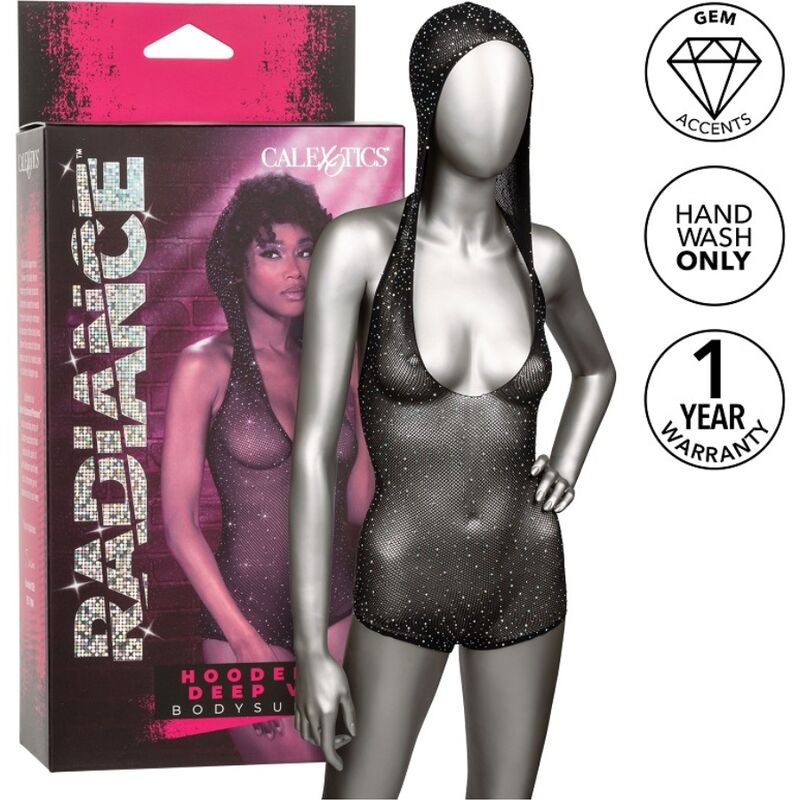 Body a v Radiance profondo con cappuccio di Calexotics