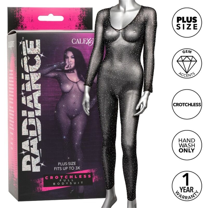 Body Radiance intero senza Cavalletto Rhine taglia plus di Calexotics