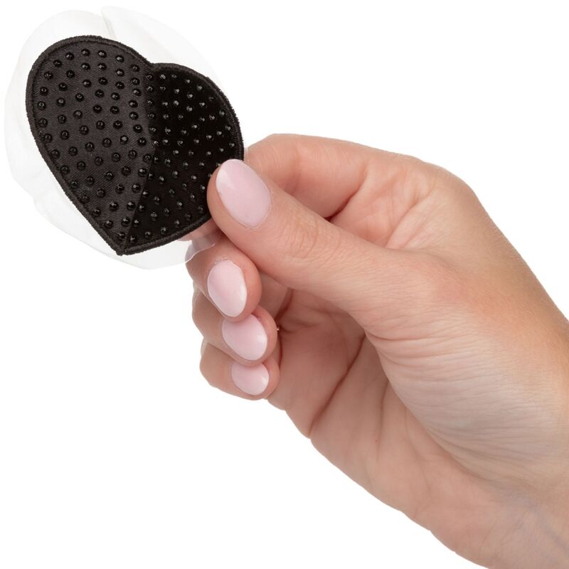 Pinze per capezzoli radiance proteggi gioiello a forma di cuore di Calexotics, immagine 5