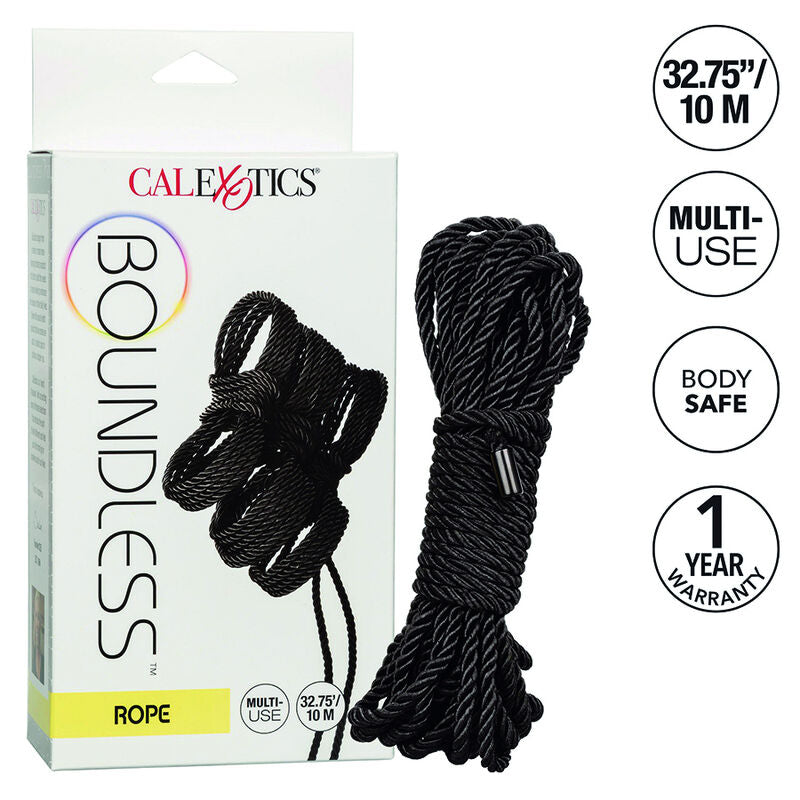 Manette e restrizioni boundless 10m nera di Calexotics