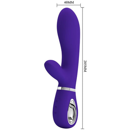 Vibratore multifunzione G-spot Thomas viola di Pretty Love, immagine 5
