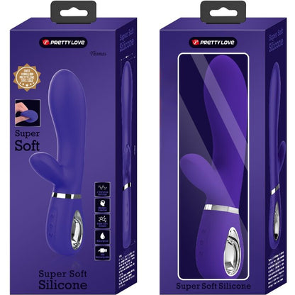 Vibratore multifunzione G-spot Thomas viola di Pretty Love, immagine 9