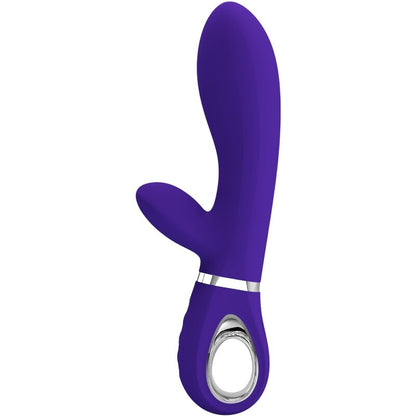 Vibratore multifunzione G-spot Thomas viola di Pretty Love