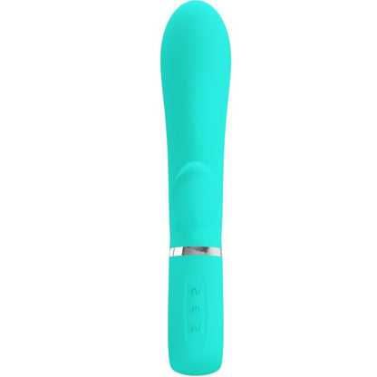 Vibratore multifunzione G-spot Thomas verde acqua di Pretty Love, immagine 2