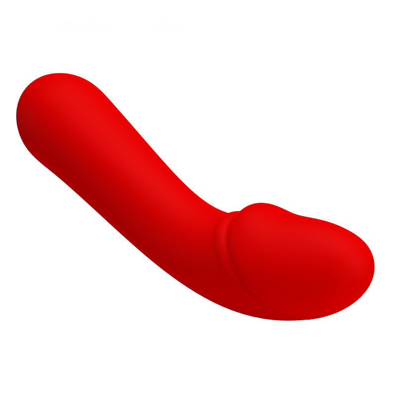 Vibratore ricaricabile Cetus rosso di Pretty Love, immagine 3