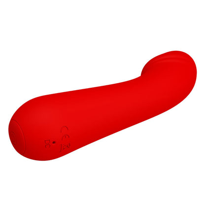 Vibratore ricaricabile Cetus rosso di Pretty Love, immagine 5