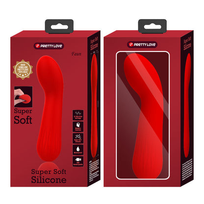 Vibratore ricaricabile Faun rosso di Pretty Love, immagine 9