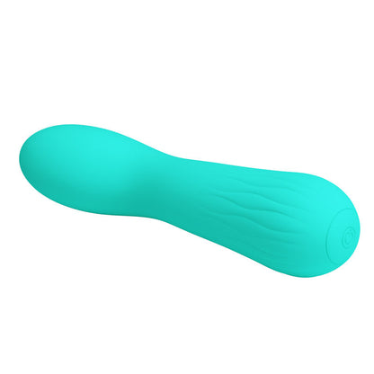 Vibratore ricaricabile Faun verde acqua di Pretty Love, immagine 4