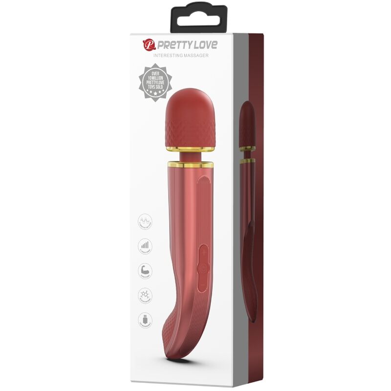 Massaggiatore 7 modalità di vibrazione rosa di Pretty Love, immagine 10