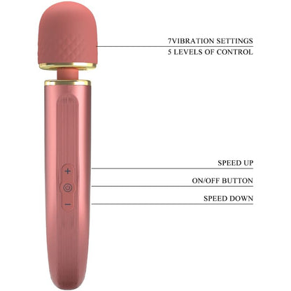 Massaggiatore 7 modalità di vibrazione rosa di Pretty Love, immagine 8