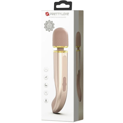 Massaggiatore 7 modalità di vibrazione champagne di Pretty Love, immagine 10