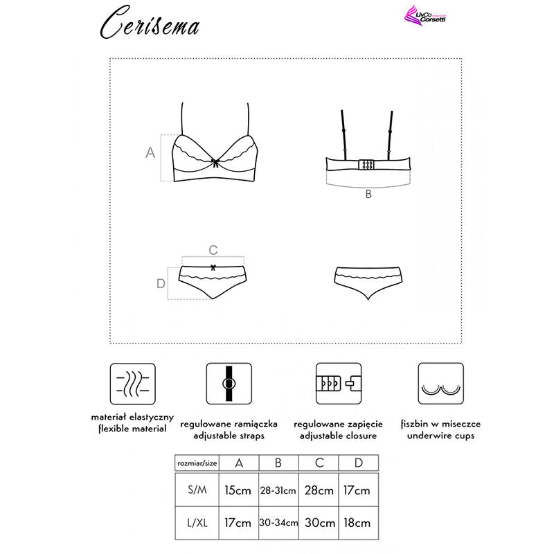Reggiseno Cerisema e slip corallo di Livco Corsetti Fashion, immagine 5