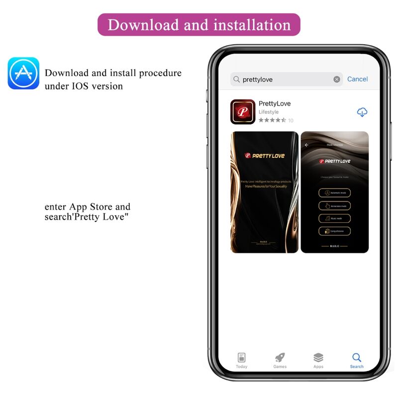 Vibrator Catalina APP telecomando viola di Pretty Love, immagine 11