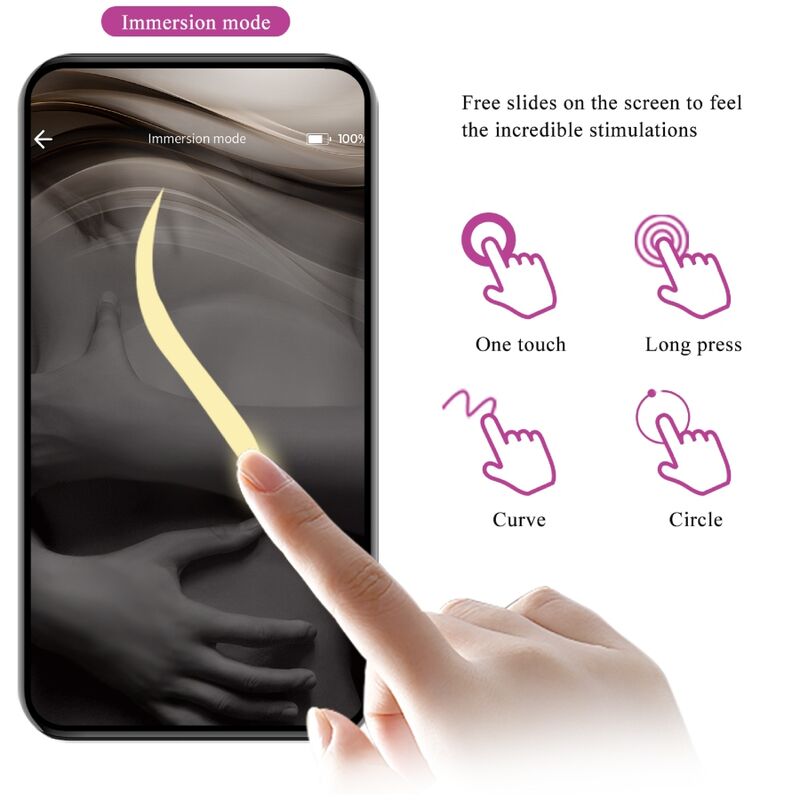 Vibrator Catalina APP telecomando viola di Pretty Love, immagine 19