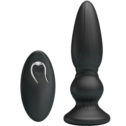 Vibratore Potente telecomando plug anale nero di Mr Play, immagine 2