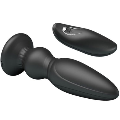 Vibratore Potente telecomando plug anale nero di Mr Play, immagine 4