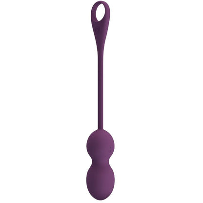 Ovetto vibrante aPP Elvira kegel balls telecomando viola di Pretty Love, immagine 2