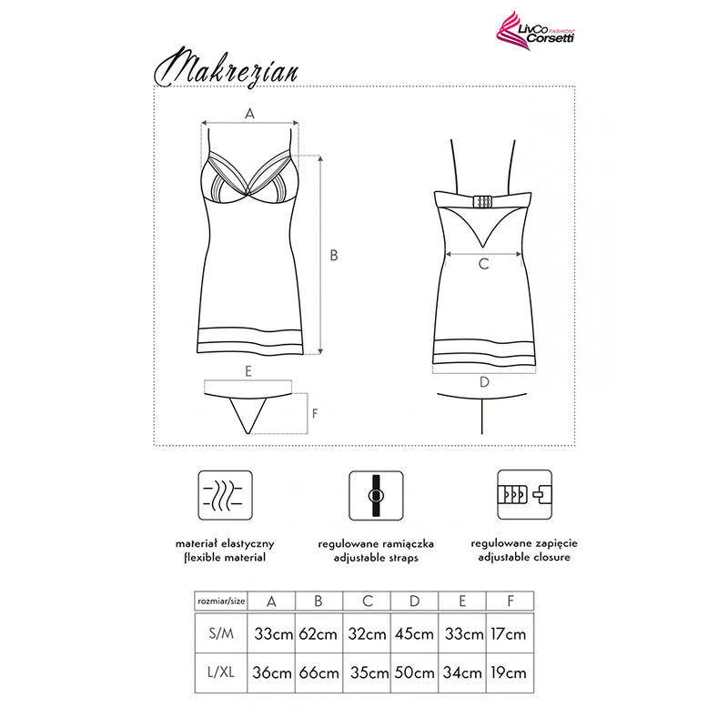 Camicia Makrezian e panty nero di Livco Corsetti Fashion, immagine 5