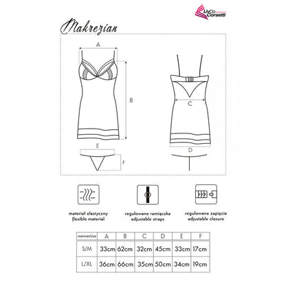 Camicia Makrezian e panty nero di Livco Corsetti Fashion, immagine 5