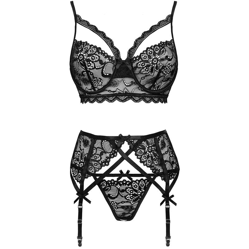 Reggiseno Moridam e reggiseno e slip Negro L/XL di Livco Corsetti Fashion, immagine 6