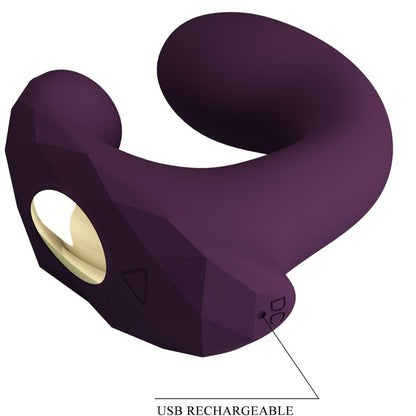 Ovetto vibrante Billy telecomando vibrazione viola APP gratuita di Pretty Love, immagine 5