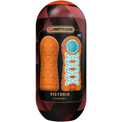 Masturbatore victoria Cheney arancione di Pretty Love