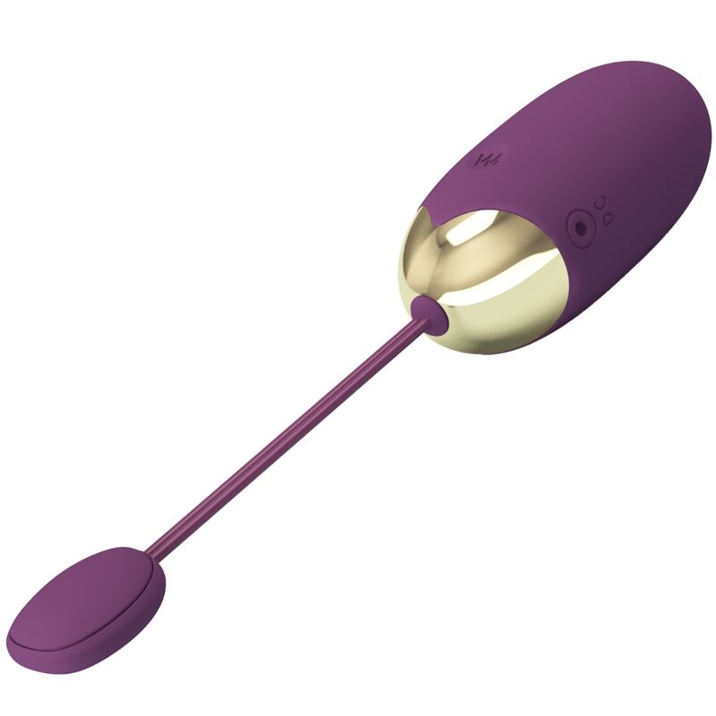 Ovetto vibrante Abner APP lilla di Pretty Love, immagine 3