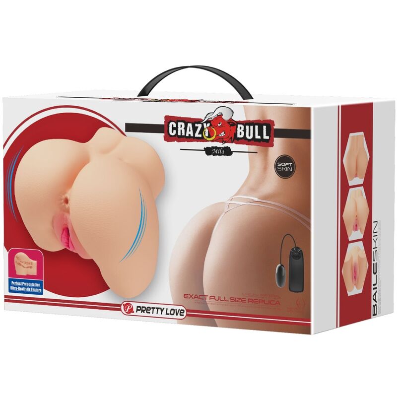 Vibratore Mila per vagina e ano realistico di Crazy Bull, immagine 9