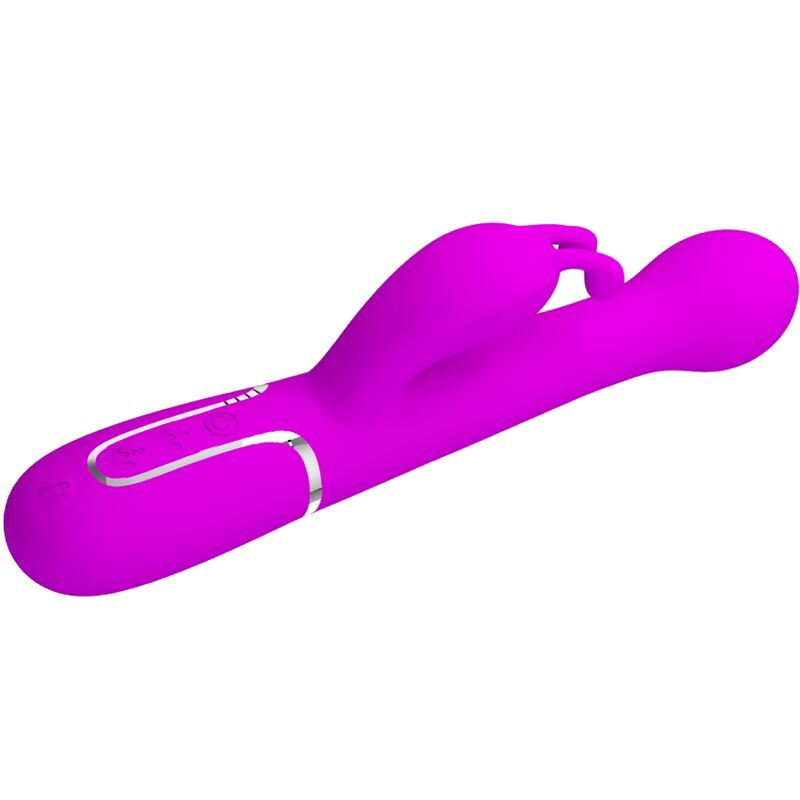 Vibratore Dejon rabbit 3 in 1 viola multifunzione di Pretty Love, immagine 3