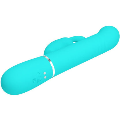 Vibratore Perle Coale rabbit verde acqua di Pretty Love, immagine 5