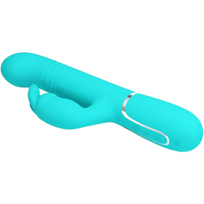 Vibratore Perle Coale rabbit verde acqua di Pretty Love, immagine 6