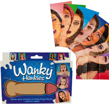 Crema intima Wanky Hankies 7 Fazzoletti da donna extra large di Spencer & Fleetwood