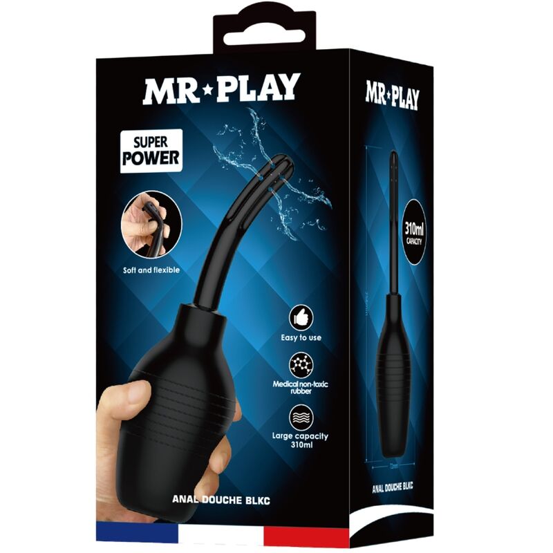 Doccia anale Blkc super power nero di Mr Play, immagine 7