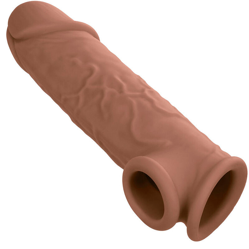 Pompa per pene performance maxx Life-like 7 pelle marrone di Calexotics