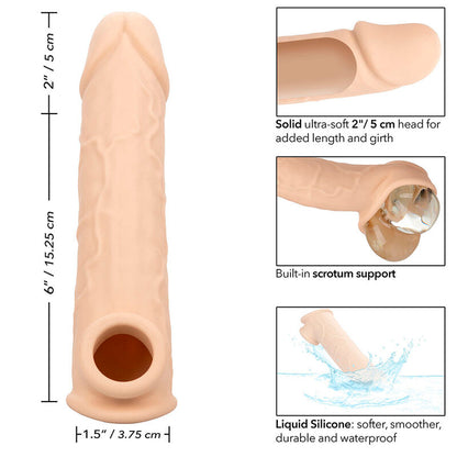 Pompa per pene performance maxx Life-like 8 pelle chiara di Calexotics, immagine 11