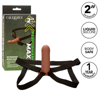 Estensione maxx performance con pelle marrone di Calexotics, immagine 2