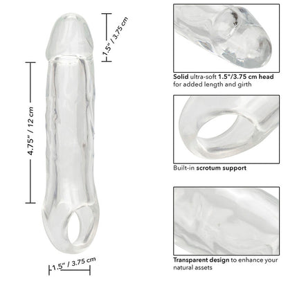 Pompa per pene performance maxx clear 6,5 trasparente di Calexotics, immagine 8