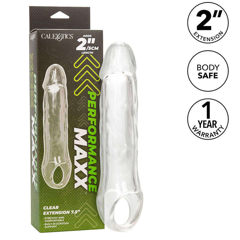 Pompa per pene performance maxx clear 7,5 trasparente di Calexotics, immagine 2