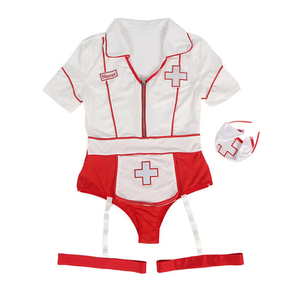 Costume da infermiera corpo sexy S/M di Subblime, immagine 4